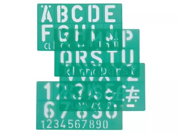 Een Linex lettersjabloon 30 mm koop je bij ShopXPress