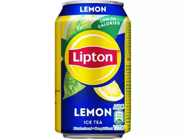 Een Lipton Ice Tea Lemon, blik van 33 cl, pak van 24 stuks koop je bij ShopXPress