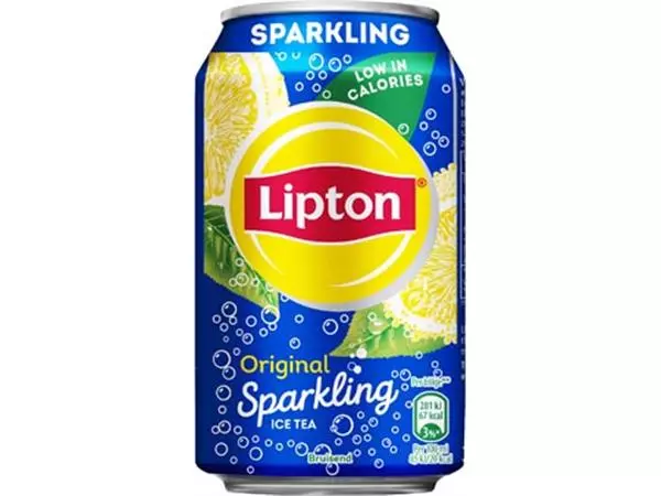 Een Lipton Ice Tea Sparkling, blik van 33 cl, pak van 24 stuks koop je bij ShopXPress