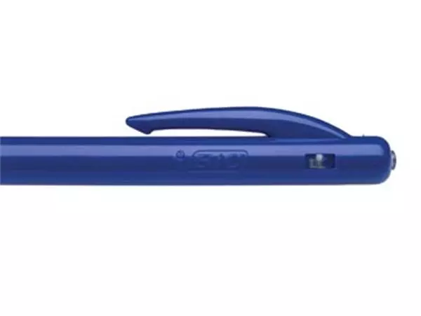 Een Bic balpen M10 Clic, 0,4 mm, medium punt, blauw koop je bij Supplierz BV