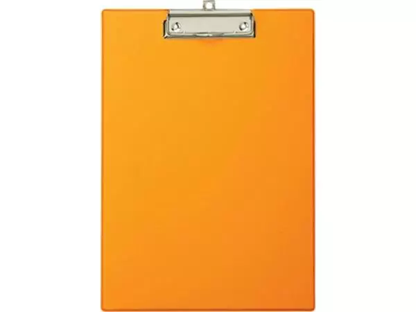 Een MAUL klemplaat A4 staand oranje koop je bij ShopXPress