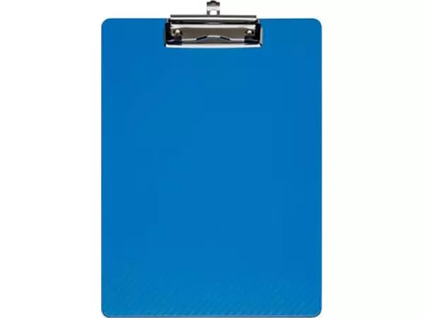 Een MAUL klemplaat Flexx PP A4 staand helder blauw koop je bij ShopXPress