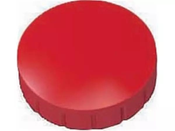 Een MAUL magneet Solid 24mm trekkracht 600gr doos 10 rood koop je bij ShopXPress