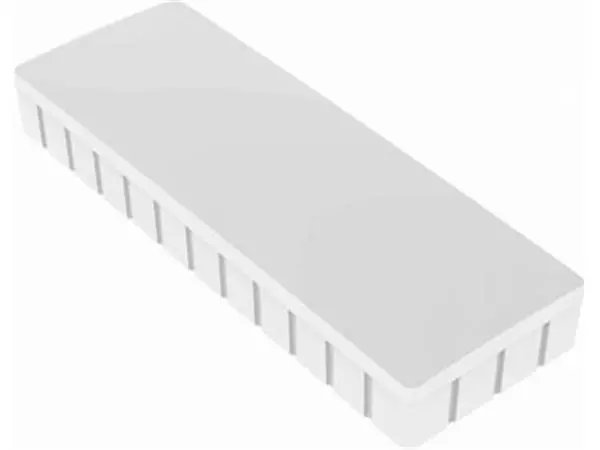 Een MAUL magneet Solid rechthoek 54x19mm trekkracht 1kg doos 10 wit koop je bij ShopXPress