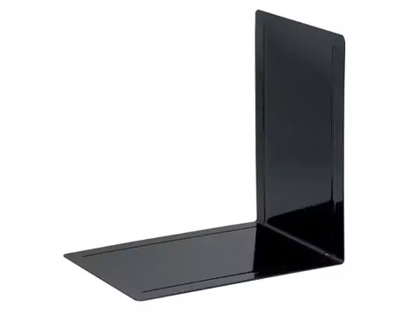 Een MAUL ordner- boekensteun metaal 24X16x24cm zwart, set van 2 stuks koop je bij ShopXPress