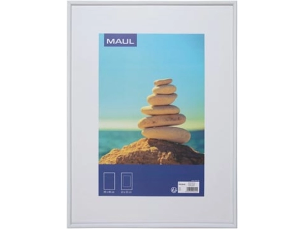 Een MAULart fotolijst, kunststof frame, ft 30 x 40 cm, wit koop je bij ShopXPress