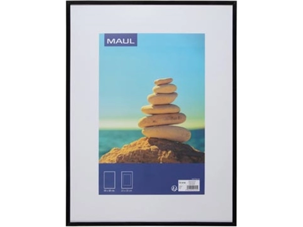 Een MAULart fotolijst, kunststof frame, ft 30 x 40 cm, zwart koop je bij ShopXPress