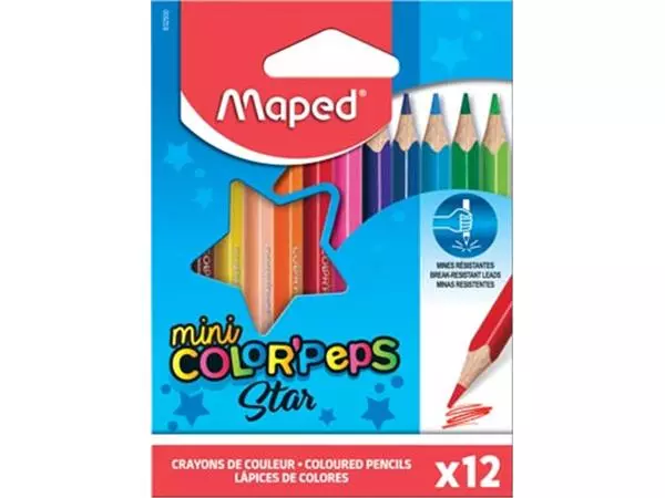 Een Maped driehoekig kleurpotlood Color'Peps Mini koop je bij ShopXPress