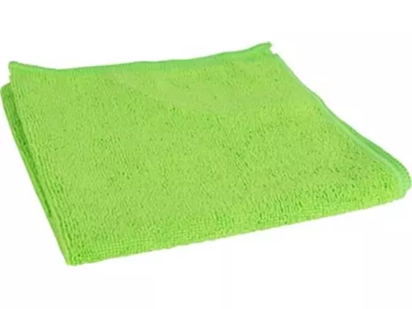 Een Microvezeldoek, ft 40 x 40 cm, groen, pak van 10 stuks koop je bij ShopXPress