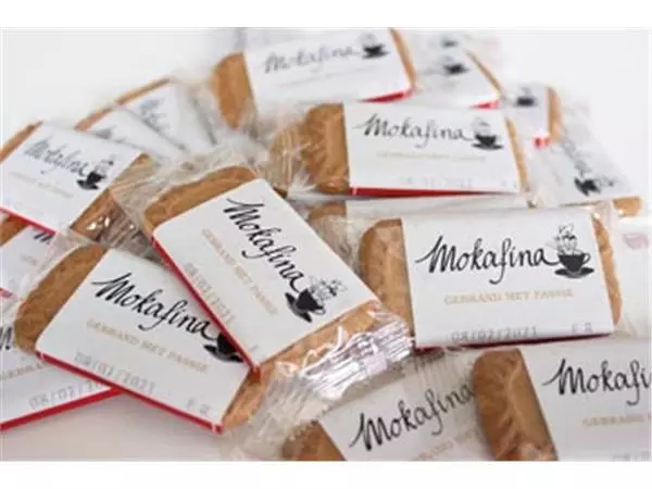 Een Mokafina speculoos koekjes, induvidueel verpakt, doos 300 stuks koop je bij ShopXPress