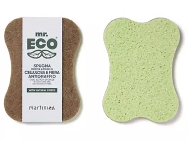 Een Mr. Eco schuurspons ft 18,5 x 13 x 1,5 cm, cellulose/antikras koop je bij ShopXPress