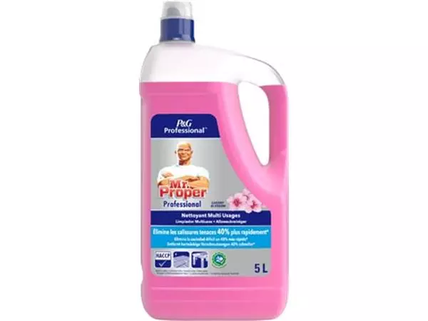 Een Mr. Proper allesreiniger, kersen, fles van 5 liter koop je bij ShopXPress