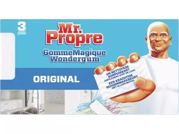 Een Mr. Proper wondergom Original, pak van 3 stuks koop je bij ShopXPress