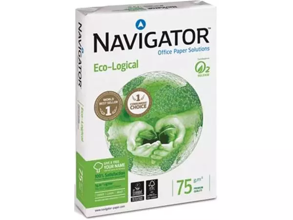 Vous pouvez acheter un Navigator Eco-Logical papier d'impression, ft A4, 75 g, paquet de 500 feuilles chez Supplierz BV