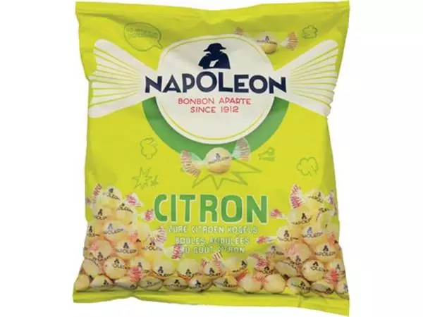 Een Napoleon snoepjes citroen, zak van 1 kg koop je bij ShopXPress