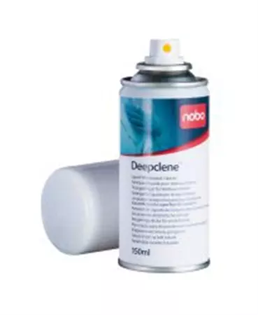 Een Nobo Deepclene reinigingsspray voor whiteboards 150 ml koop je bij ShopXPress