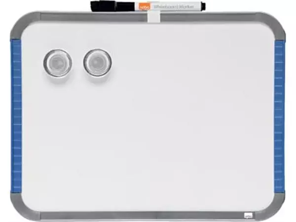 Een Nobo Slimline mini magnetisch whiteboard, staal, ft 22 x 28 cm koop je bij ShopXPress