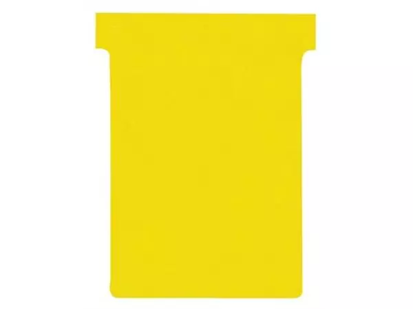 Een Nobo T-planbordkaarten index 3, ft 120 x 92 mm, geel koop je bij ShopXPress