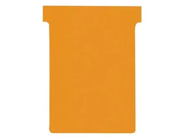 Een Nobo T-planbordkaarten index 3, ft 120 x 92 mm, oranje koop je bij ShopXPress
