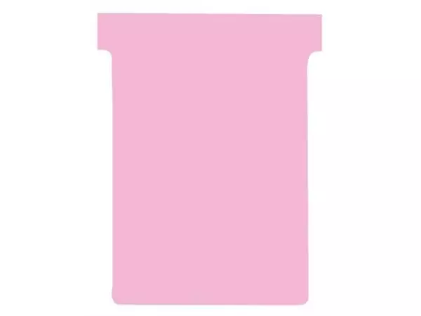 Een Nobo T-planbordkaarten index 3, ft 120 x 92 mm, roze koop je bij ShopXPress