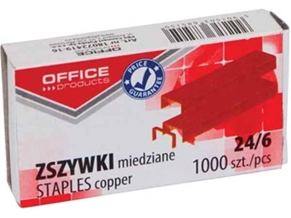 Buy your OFFICE products nietjes 24/6, verkoperd, doos van 1000 stuks at Supplierz BV