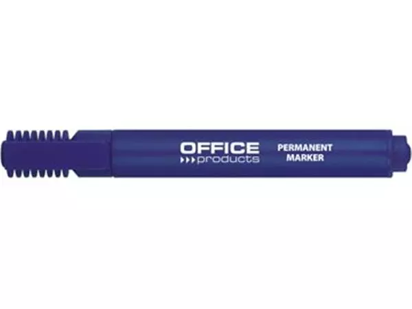 Een Office Products permanent marker 1-5 mm, beitelpunt, blauw koop je bij ShopXPress