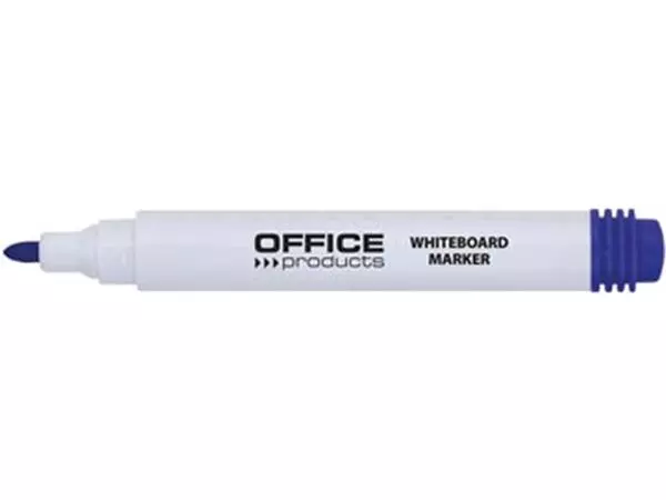 Een Office Products whiteboard marker 1-3 mm, rond, blauw koop je bij ShopXPress