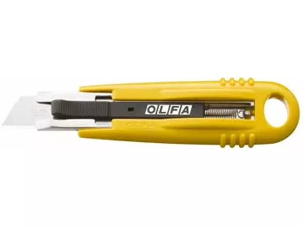 Een Olfa Cutter SK-4 Green, 17,5 mm, geel koop je bij ShopXPress