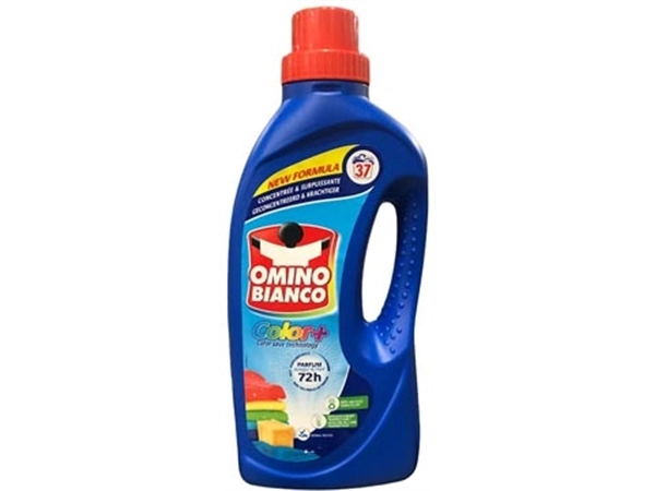 Een Omino Bianco Color+ wasmiddel, 37 doseringen, fles van 1,48 l koop je bij ShopXPress