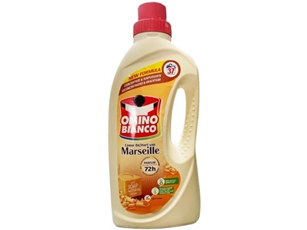 Een Omino Bianco Marseille wasmiddel, 37 doseringen, fles van 1,48 l koop je bij ShopXPress