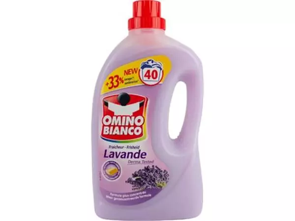 Een Omino Bianco wasmiddel Lavendel van de Provence, fles van 2 l koop je bij ShopXPress