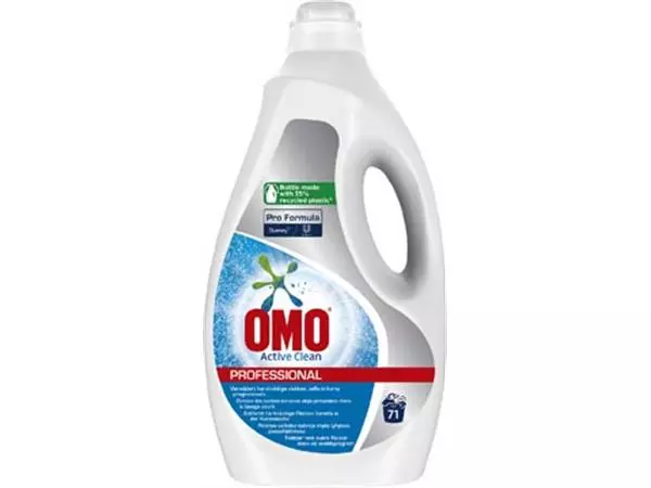 Een Omo vloeibaar wasmiddel Active Clean, 5 l koop je bij ShopXPress