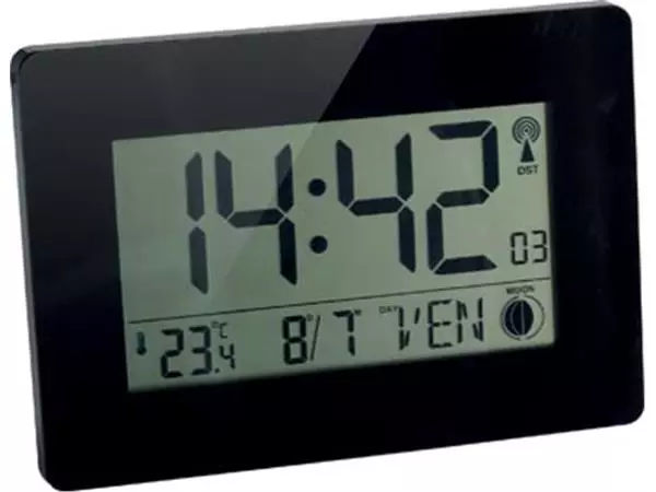 Een Orium by CEP digitale radiogestuurde klok met LCD scherm, multifunctioneel, ft 22,9 x 2,7 x 16,2 cm koop je bij ShopXPress