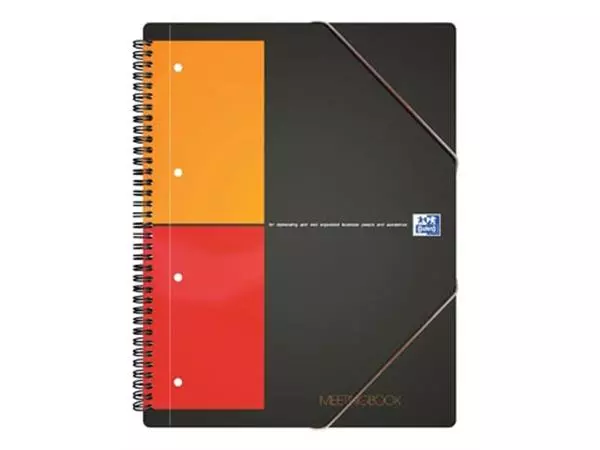 Een Oxford INTERNATIONAL Meetingbook, 160 bladzijden, ft A5+, geruit 5 mm koop je bij ShopXPress