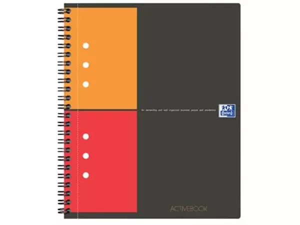 Een Oxford INTERNATIONAL activebook, 160 bladzijden, ft A4+, geruit 5 mm koop je bij ShopXPress