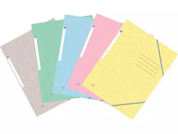 Een Oxford Top File+ elastomap, voor ft A4, geassorteerde pastelkleuren koop je bij ShopXPress