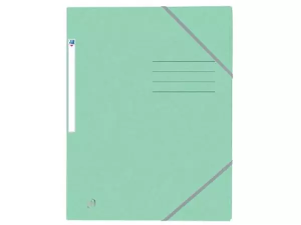 Een Oxford Top File+ elastomap, voor ft A4, pastelgroen koop je bij ShopXPress