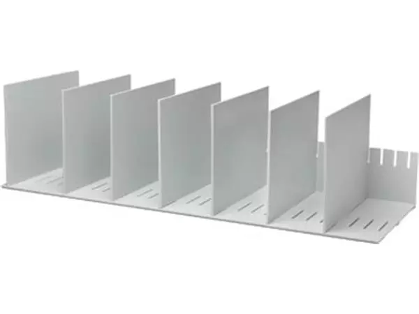Een Paperflow sorteervak met 10 verstelbare tussenschotten, breedte 80,2 cm koop je bij ShopXPress