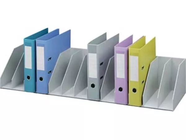 Een Paperflow sorteervak met vaste tussenschotten, 13 vakken, breedte 111,5 cm koop je bij ShopXPress