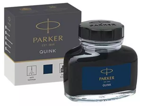 Een Parker Quink inktpot blauw-zwart koop je bij ShopXPress