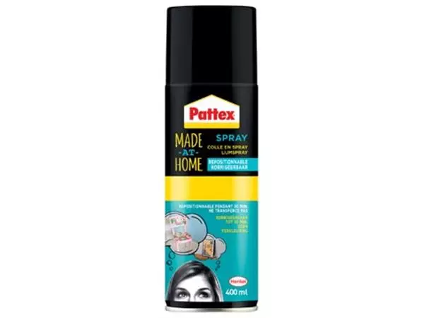 Een Pattex Made At Home lijmspray corrigeerbaar 400 ml koop je bij ShopXPress