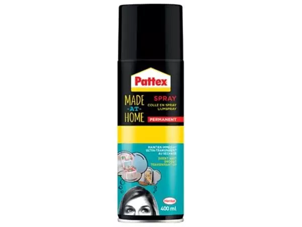 Een Pattex Made At Home lijmspray permanent 400 ml koop je bij ShopXPress