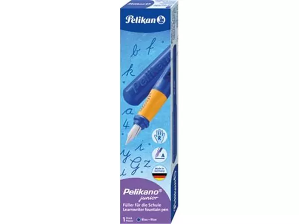 Een Pelikan Vulpen Pelikano Junior voor rechtshandigen, blauw koop je bij ShopXPress