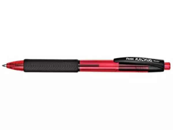 Een Pentel Kachiri balpen van 0,7 mm rood koop je bij ShopXPress