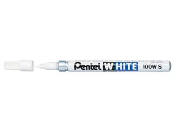 Een Pentel Paint Marker White schrijfpunt: 2 mm, schrijfbreedte: 1,8 mm koop je bij ShopXPress