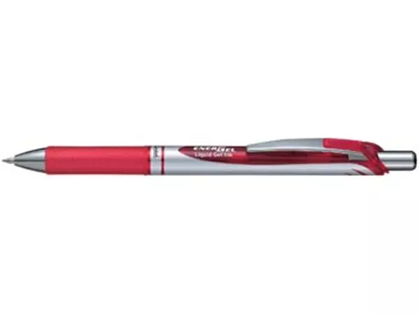 Een Pentel Roller Energel RT BL77 rood koop je bij ShopXPress