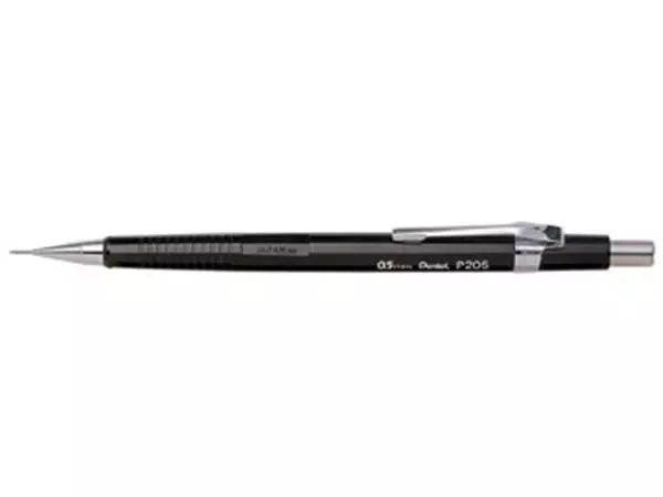 Een Pentel vulpotlood voor potloodstiften: 0,5 mm, zwarte houder koop je bij ShopXPress