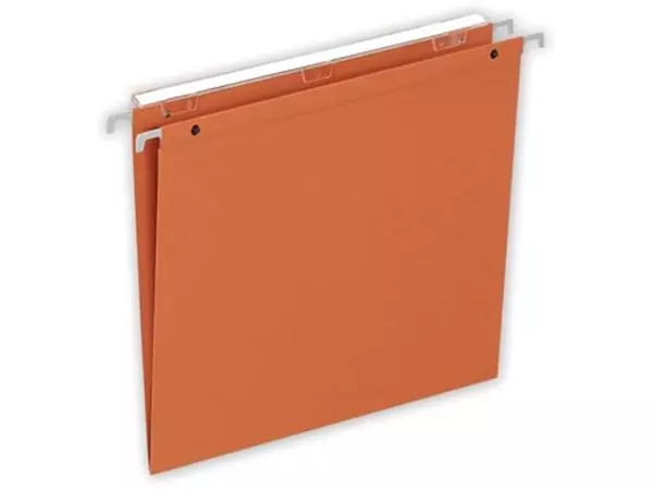 Een Pergamy Medium Flex hangmap ft A4, V-bodem, oranje koop je bij ShopXPress