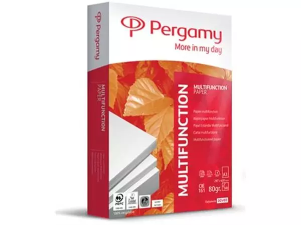 Een Pergamy Multifunction printpapier ft A3, 80 g, pak van 500 vel koop je bij ShopXPress