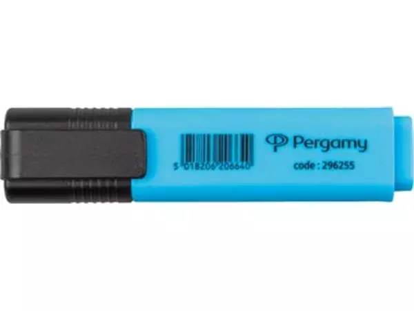 Een Pergamy markeerstift blauw koop je bij ShopXPress